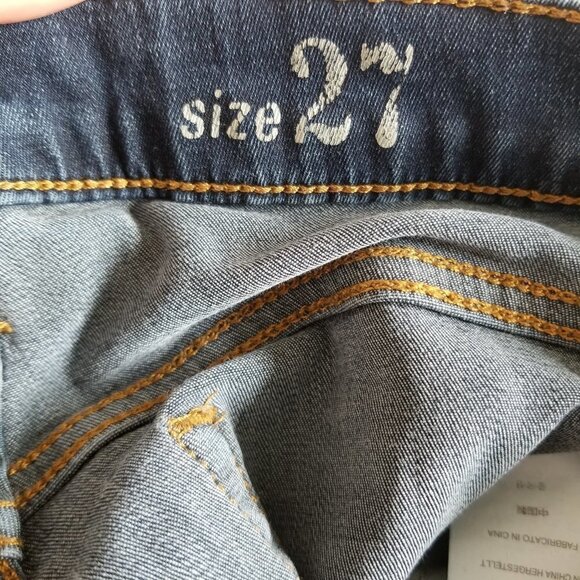 J. Crew Reid Cone Denim Medium Dark Wash Jeans 27 - Picture 11 of 14